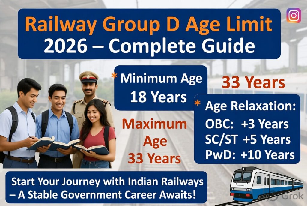 Railway Group D Age Limit