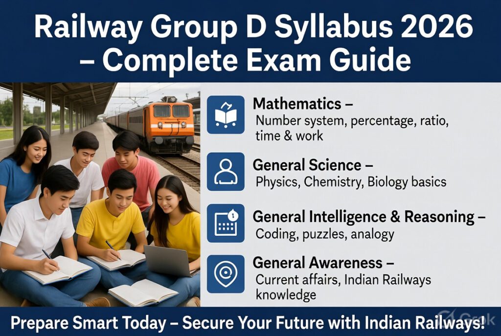 railway group d syllabus 2026