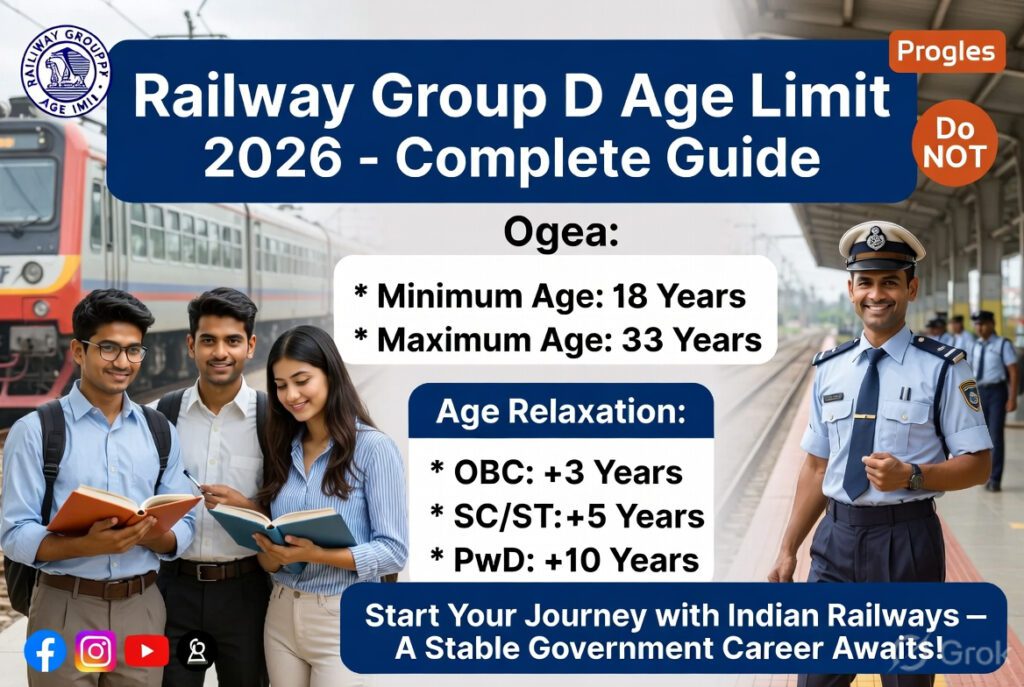 Railway Group D Age Limit