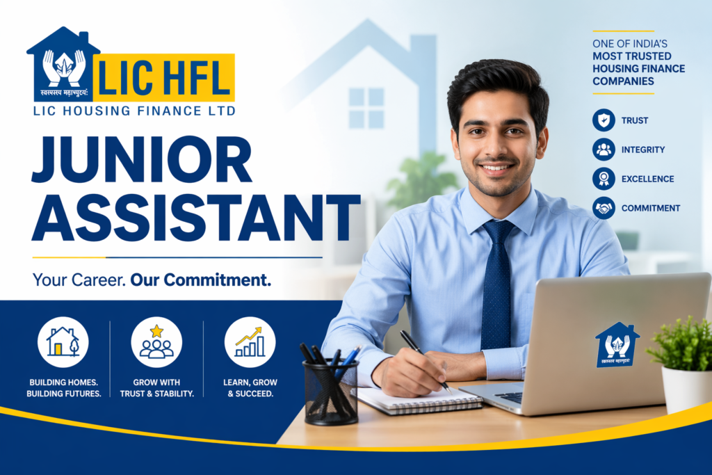 LIC HFL Junior Assistant Online Form 2026
