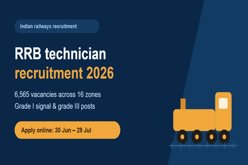 RRB Technician Recruitment 2026