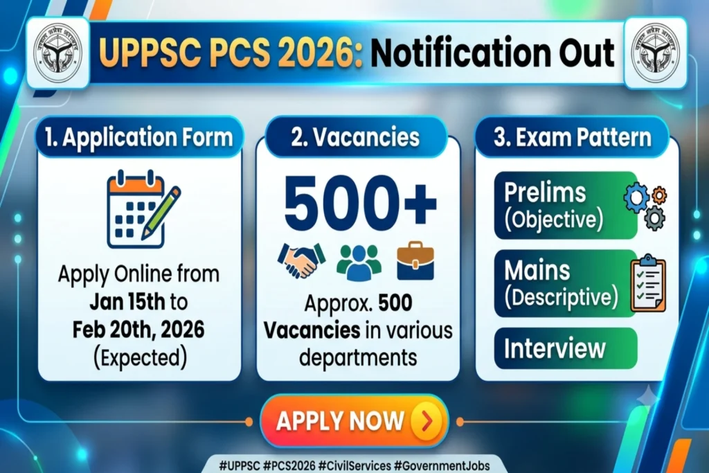 UPPSC PCS Exam 2026